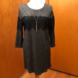 Sweater Tunic with lace